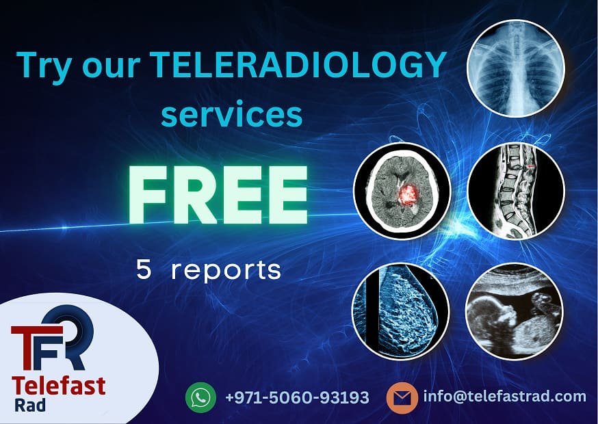 Five free teleradiology reports offer from Tele-Fast Rad