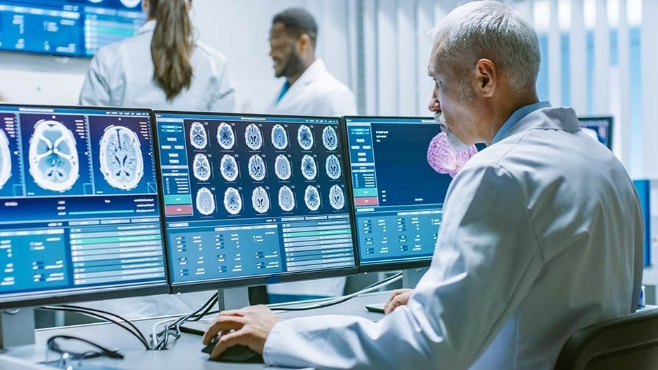 Tele-Fast Rad consultant radiologists at work